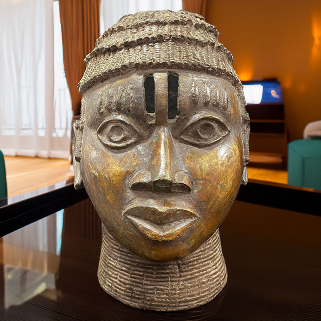 African Benin Ile-Ife bronze 67